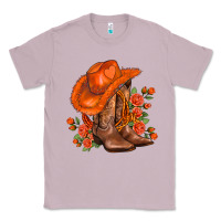 Lilac orange  cowgirl  and roses Classic Tee - AdoDesignShop