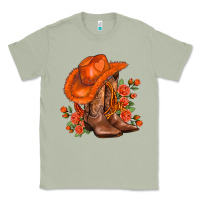 Matcha orange  cowgirl  and roses Classic Tee - AdoDesignShop