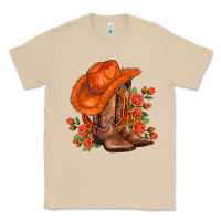 Mushroom orange  cowgirl  and roses Classic Tee - AdoDesignShop