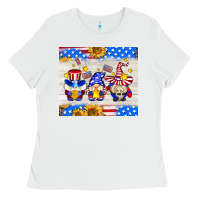 White American gnomes Ladies Tee - AdoDesignShop