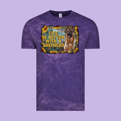 Life Is Better With A Shepperd Vintage Tee Designed By Ranaportraitstore