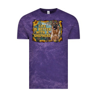 Cloud Purple life is better with a shepperd Vintage Tee - RanaPortraitStore