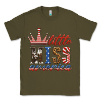 Army Green little miss america Classic Tee - HRA Design Shop