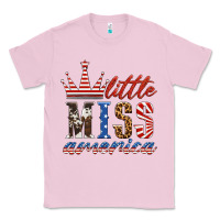 Bubblegum Pink little miss america Classic Tee - HRA Design Shop