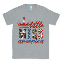 Heather Grey little miss america Classic Tee - HRA Design Shop
