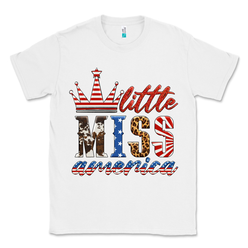 Little Miss America Classic Tee by HRA Design Shop | Teevron