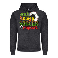 Eat Sleep Soccer Repeat Vintage Hoodie | Teevron