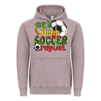 Vintage Zinc eat sleep soccer repeat Vintage Hoodie - texasbilliewilder