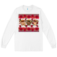 White mexico gnomes Long Sleeve Tee - HRA Design Shop