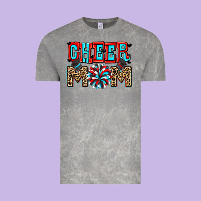Cheer Mom Vintage Tee Designed By Zillion Design Studio