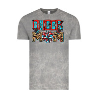 Cloud Rock Cheer mom Vintage Tee - Zillion Design Studio