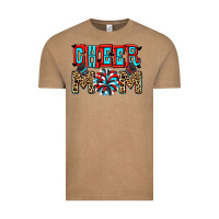 Vintage Coffee Cheer mom Vintage Tee - Zillion Design Studio