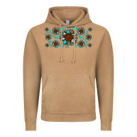 Vintage Camel cowhide leopard sunflower gemstone Vintage Hoodie - JahusDesignShop