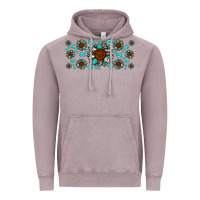Vintage Zinc cowhide leopard sunflower gemstone Vintage Hoodie - JahusDesignShop