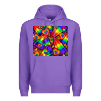 Purple Western LGBTQ+ Pride Squad tumbler Premium Hoodie - BundleAndBundleShop