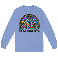 Colony Blue autism awareness Long Sleeve Tee - CowhideDigitalArt