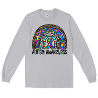 Moon Dust autism awareness Long Sleeve Tee - CowhideDigitalArt