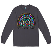 Smoke autism awareness Long Sleeve Tee - CowhideDigitalArt