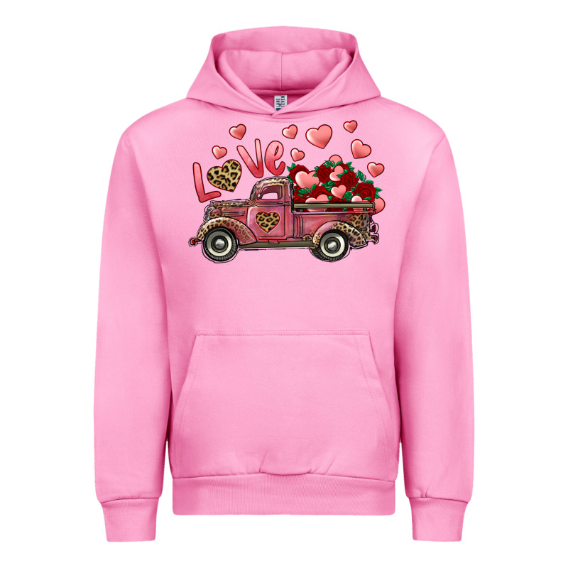 Love Truck With Roses And Leopard Urban Hoodie by RanaPortraitStore | Teevron