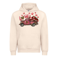 Sandshell love truck with roses and leopard Urban Hoodie - RanaPortraitStore