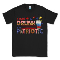 Black i'm not drunk i'm patriotic Classic Tee - HRA Design Shop