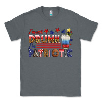 Charcoal Heather i'm not drunk i'm patriotic Classic Tee - HRA Design Shop