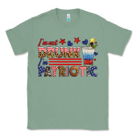 Sage i'm not drunk i'm patriotic Classic Tee - HRA Design Shop