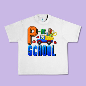 P Re School Urban Heavy Tee Designed By Ranaportraitstore