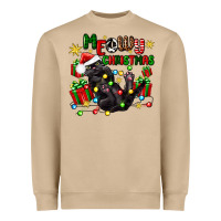 Mushroom meowy christmas Heavyweight Sweatshirt - Zillion Design Studio
