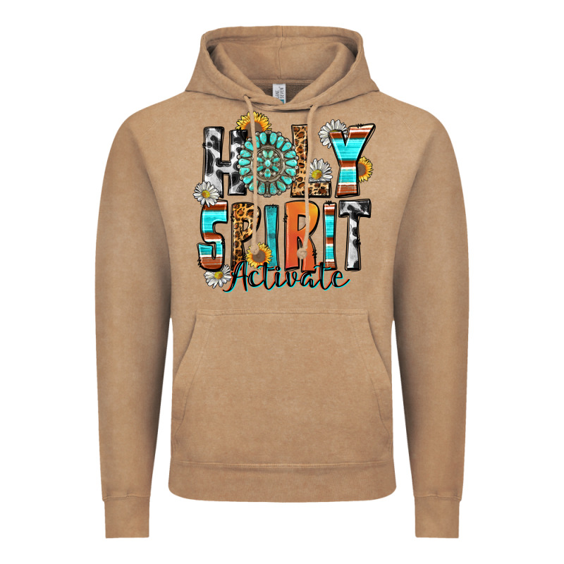 Holy Spirit Activate Vintage Hoodie by Zillion Design Studio | Teevron