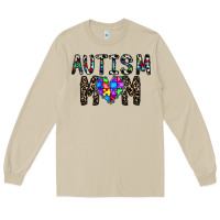 Mushroom autism mom Long Sleeve Tee - CowhideDigitalArt