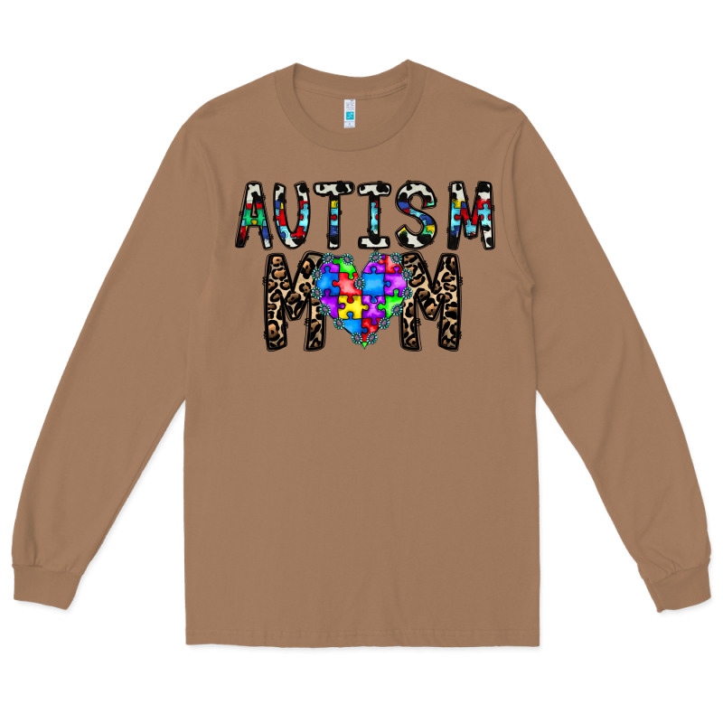 Autism Mom Long Sleeve Tee by CowhideDigitalArt | Teevron