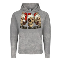 Cloud Rock Merry Christmas Skulls Vintage Hoodie - RanaPortraitStore