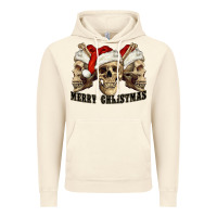 Vintage Artic Merry Christmas Skulls Vintage Hoodie - RanaPortraitStore