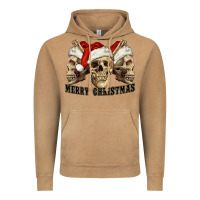 Vintage Camel Merry Christmas Skulls Vintage Hoodie - RanaPortraitStore
