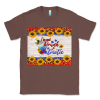 Chestnut i'm not drunk i'm patriotic Classic Tee - HRA Design Shop