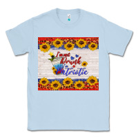 Dusty Blue i'm not drunk i'm patriotic Classic Tee - HRA Design Shop