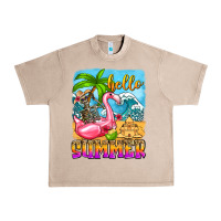 French Oak hello summer skeleton Urban Heavy Tee - Zillion Design Studio