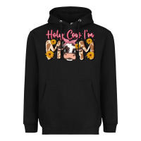 Black holy cow i'm mom Heavyweight Hoodie - MaliasSmallBusiness