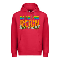 Cardinal LGBTQ+ Rainbows Reign Premium Hoodie - BundleAndBundleShop