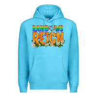 Ocean Blue LGBTQ+ Rainbows Reign Premium Hoodie - BundleAndBundleShop