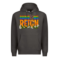 Smoke LGBTQ+ Rainbows Reign Premium Hoodie - BundleAndBundleShop