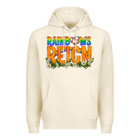 Tofu LGBTQ+ Rainbows Reign Premium Hoodie - BundleAndBundleShop