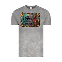 Cloud Rock life is better with a labrador Vintage Tee - RanaPortraitStore