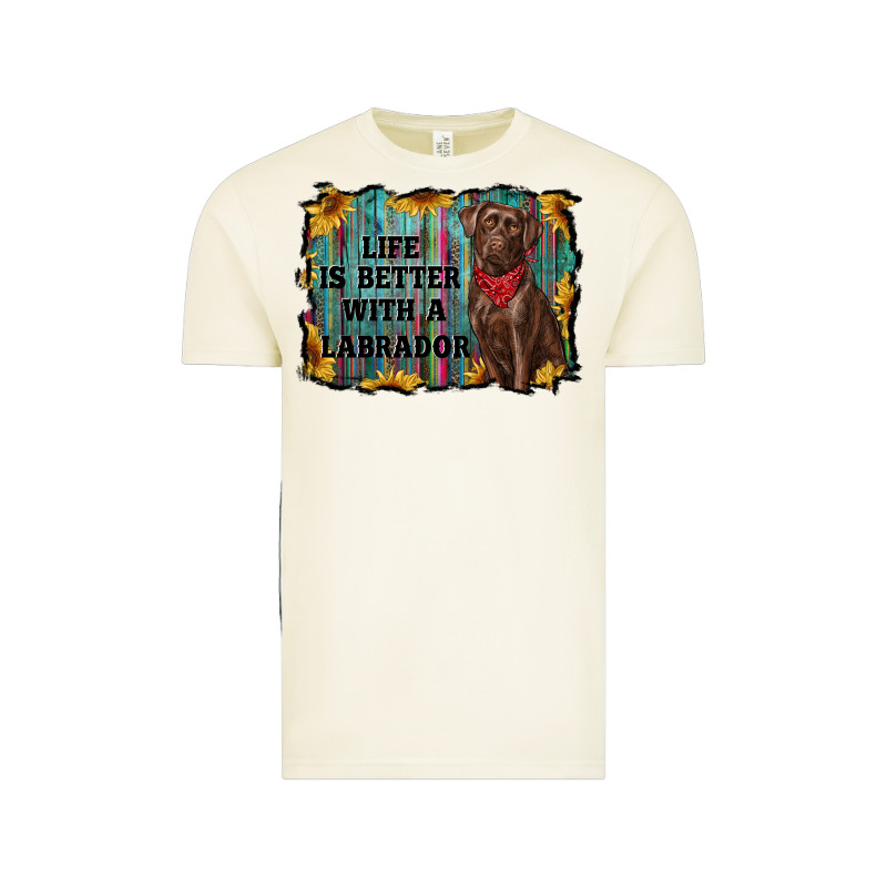 Life Is Better With A Labrador Vintage Tee by RanaPortraitStore | Teevron