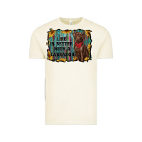Vintage Arctic life is better with a labrador Vintage Tee - RanaPortraitStore