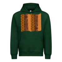Forest Green Western Wood Glitter Vintage Pattern Urban Hoodie - Bettercallsaul