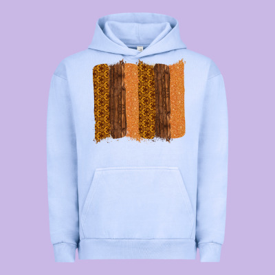 Western Wood Glitter Vintage Pattern Urban Hoodie Designed By Bettercallsaul