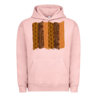 Pigment Salmon Western Wood Glitter Vintage Pattern Urban Hoodie - Bettercallsaul