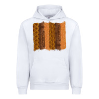 White Western Wood Glitter Vintage Pattern Urban Hoodie - Bettercallsaul